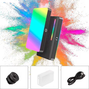 Лампа для відеозйомки Ulanzi VL120 RGB світлодіодна 2500K-9000K 3100 мАг Освітлення для відео та фото