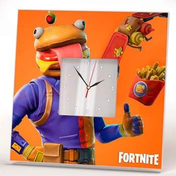 Годинник «Гра Fortnite. Персонажі Фортнайт» супер подарунок для фаната відеоігор, декор дитячої, спальні, офісу