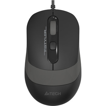Мишка дротова A4tech Fstyler FM10T, Grey, USB/USB-C, оптична, 600-1600 dpi, 3 кнопки, 1.5 м FM10T (GREY)