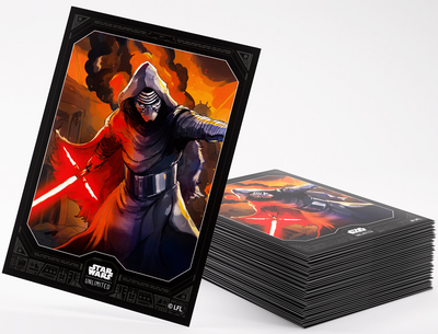 Набір кишень для карт Gamegenic Star Wars Unlimited Art Sleeves Kylo Ren (4251715415702)