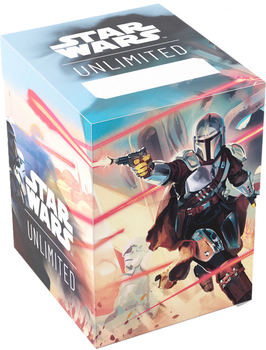 Коробка для карток Gamegenic Star Wars Unlimited Soft Crate Mandalorian/Moff Gide (4251715415436)