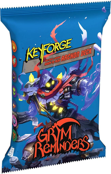 Набір карток Fantasy Flight Games KeyForge Grim Reminders Archon Deck (850039408243)