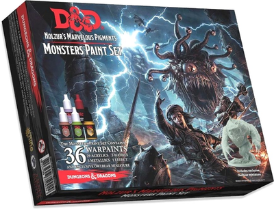 Zestaw farb The Army Painter Dungeons & Dragons Nolzurs Marvelous Pigments Monsters Paint 36 szt (5713799750029)