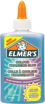 Клей Elmer's Color Changing Glue 147 мл Меняющий Цвет для создания Слайма (01203)