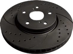Диск тормозной передний (кратно 2) Toyota Land Cruiser (07-), Lexus LX (07-) [340X83 перфорир.] (RT 21046-GL T5) ROTINGER Rotinger (RT21046GLT5)