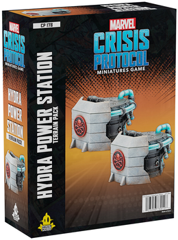 Zestaw akcesoriów Atomic Mass Games Marvel Crisis Protocol Hydra Power Station Terrain Pack (841333120238)