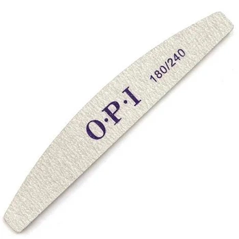 Двухсторонняя пилочка для ногтей, для маникюра OPI 180/240