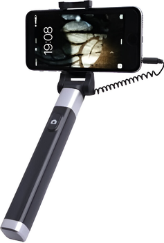 Monopod Winner Group z kablem 3.5 jack black (8591194086595)