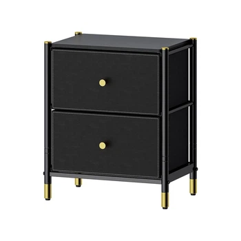 Комод побутовий LUMINARIA ELEGANCE BLACK 2B (органайзер для зберігання речей та одягу)