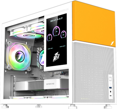 Корпус 1stPlayer Mi6-EV White без БП (Mi6-EV-WH)