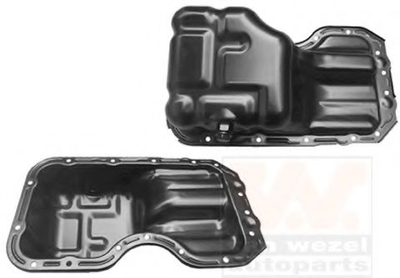 Піддон, масляний картера двигуна MAZDA 2 / Mazda 3 (вир-во Wan Wezel) Van Wezel (2741070)