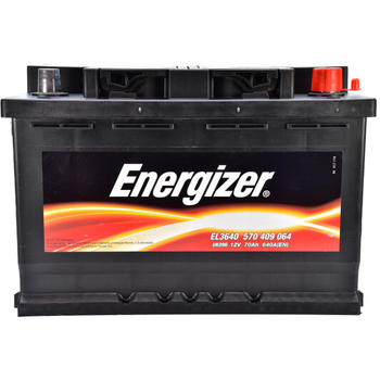 Акумулятор 70Ah-12v Energizer (278х175х190), R, EN640 Energizer (570409064)