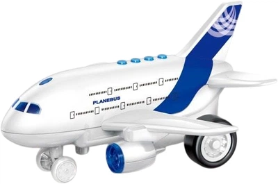 Літак інерційний Shantou Yisheng зі світлом і звуком 1:16 в коробці (A1115-2)