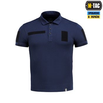 Поло тактичне M-Tac Blue (XL) 65/35 80014006-XL