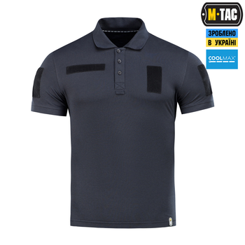 Поло тактичне M-Tac Premium Dark Navy Blue XL 80030015-XL