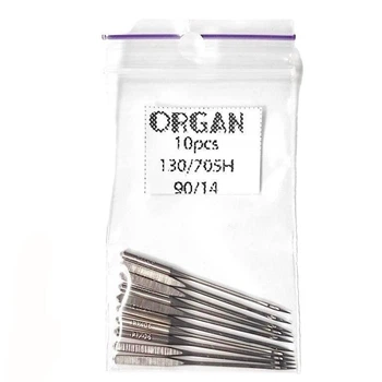 Иглы швейные универсальные ORGAN №90 для бытовых швейных машин упаковка 10 штук (6816)