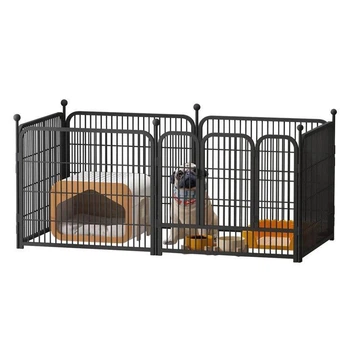 Металевий вольєр для цуценят Springos 120 x 60 x 60 см