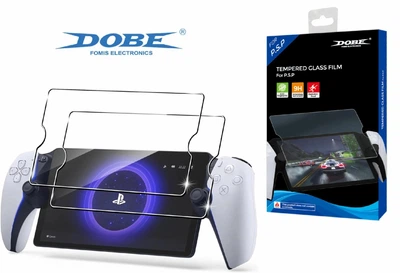 Закаленное защитное стекло Dobe TP5-3576 для игровой консоли Sony PlayStation Portal (2 шт. в комплекте) [466129609]
