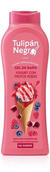 Гель для душу Tulipan Negro Yummy Cream Ягідний Йогурт, 650 мл ( 8410751094432 )