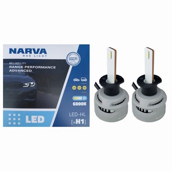 Комплект світлодіодних ламп NARVA H1 Range Power Advanced +100% 6000K 12/24V (181818100)