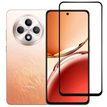 Защитное стекло LUX для Oppo Reno12 F 4G/5G / Reno12 FS полная проклейка черный