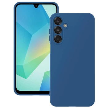 Чехол Fiji Full Soft Premium для Samsung Galaxy A16 4G / 5G (A165 / A166) бампер с микрофиброй Dark Blue