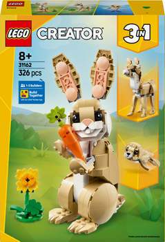 Конструктор LEGO Creator Чарівне кроленя 326 деталей (31162)