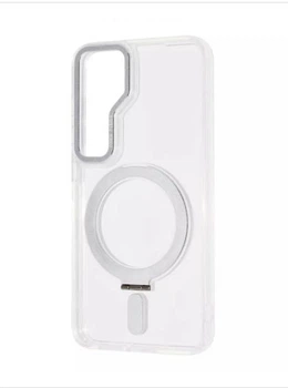 Чохол WAVE Premium Attraction Case with MagSafe Samsung Galaxy S24 з підставкою White