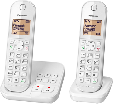 IP-телефон Panasonic KX-TGC422GW Duo White