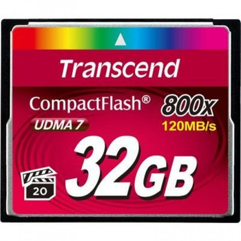 Карта памяти Transcend 32GB 800x (TS32GCF800) (237863)