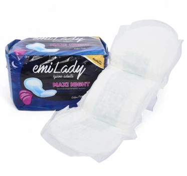 Урологические прокладки Emi Lady Maxi Night женские 7+ капель / 10 шт