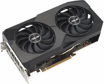 Відеокарта ASUS Radeon RX 7600 8GB GDDR6 128 біт (DUAL-RX7600-O8G-V2)