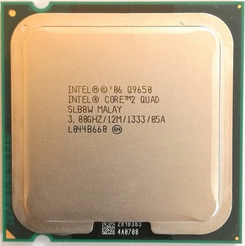 Процессор s775 Intel Core 2 Quad Q9650, 3.0-3.0 МГц, 4-4 core, Нет, 95W Б/В