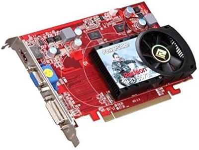 Видеокарта PowerColor HD5570, 1GB GDDR3, 128 бит, 650/1600 МГц, VGA, DVI, HDMI Б/У