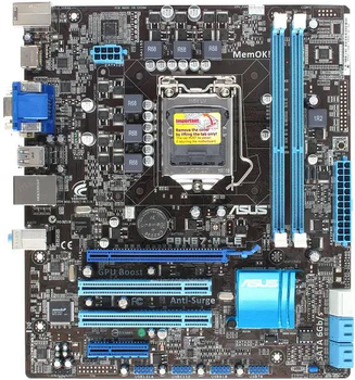 Материнская плата s1155, ASUS P8H67-M LE (2xDDR3, Intel H67, VGA, DVI, HDMI, microATX)