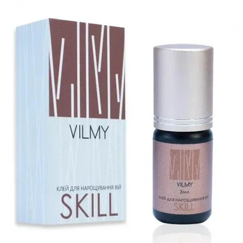 Клей для нарощування вій Skill Vilmy, (1 хв.), 3 мл