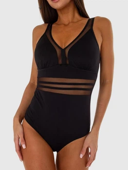 Цілисний купальник Fuba 223005-22 чорний 2XL