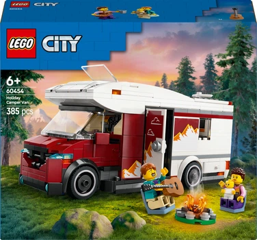 Конструктор LEGO City Пригодницький будинок на колесах для відпустки 385 деталей (60454)