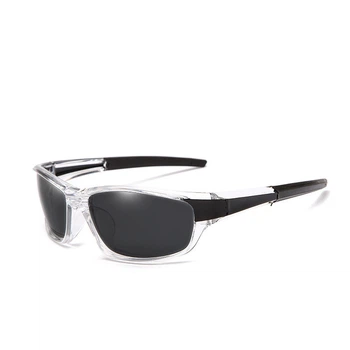 Очки спортивные Kasian LR620 Polarized прозрачная оправа черные линзы