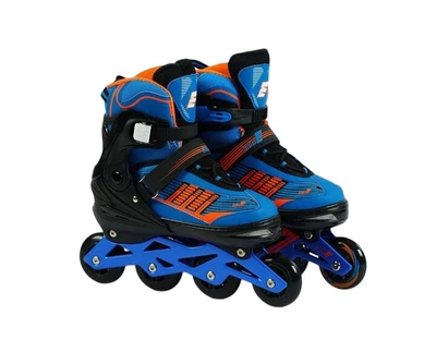 Ролики Best Roller, XL размер 42-44, длина стельки 27- 29 см, колеса PU, d колес – 7 см, алюминиевая рама, подшипник ABEC-7. Multicolor (166587)