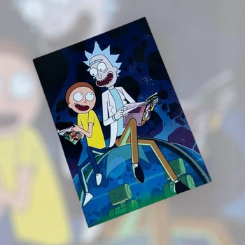 Открытка Рик и Морти (№2) Rick and Morty Размер 14*9