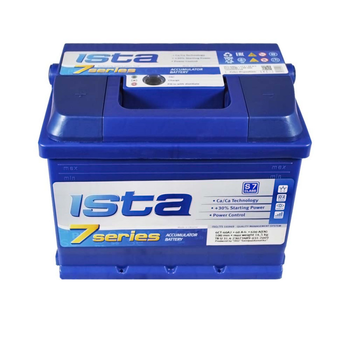 Аккумулятор автомобильный ISTA 7 Series 60Ah 600A L+ 5606020250155