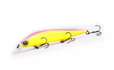 Воблер Bearking Ito Shiner 115SP, 15g, 0,5-1,2 м, колір B (Yellow Pink),M114- B
