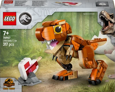 Конструктор LEGO Jurassic World Little Eatie: тиранозавр 317 деталей (76967)