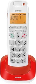 Telefon IP BRONDI Bravo Bright Red (8015908760323)