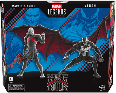 Набір фігурок Hasbro Marvel Legends King in Black Marvel Knull and Venom 2 шт (5010994160227)