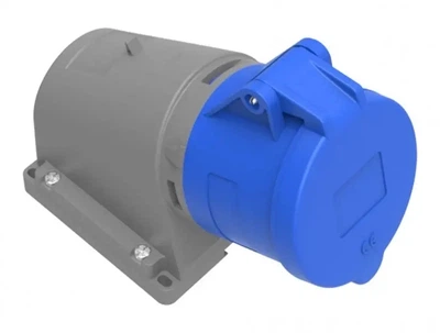 Настенная розетка 220V 3*32A полиамид IP44 Bemis BC1-3403-2535