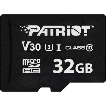 Карта памяти Patriot PSF32GVX31MCH micro SDHC 32Гб/V30