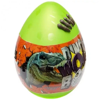 Игровой набор Danko Toys Яйцо динозавра большое Dino WOW Box зеленое