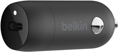 Автомобільний зарядний пристрій Belkin BoostCharge 30W USB-C Black (CCA004btBK)